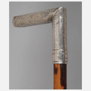 Spazierstock Silber