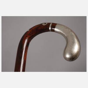 Spazierstock Silber