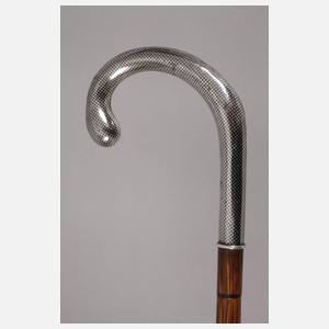 Spazierstock Silber