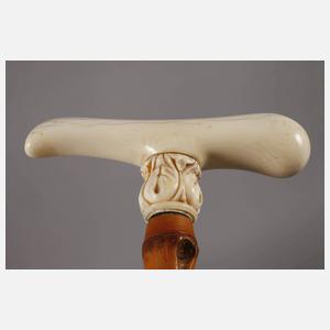 Spazierstock Elfenbein