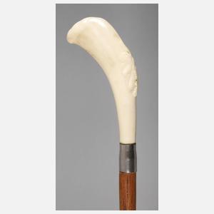 Spazierstock Elfenbein