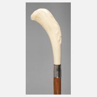 Spazierstock Elfenbein111