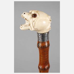 Spazierstock Elfenbein