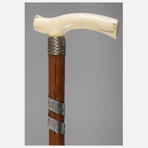 Spazierstock Elfenbein