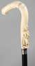 Spazierstock Walrosszahn