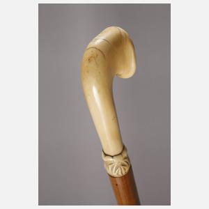 Spazierstock Elfenbein