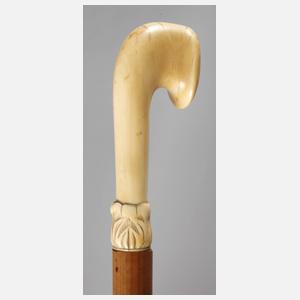 Spazierstock Elfenbein