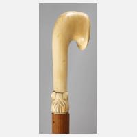 Spazierstock Elfenbein111