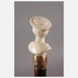 Spazierstock Elfenbein