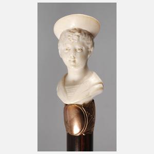 Spazierstock Elfenbein