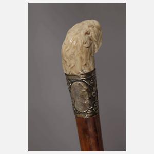 Spazierstock Elfenbein