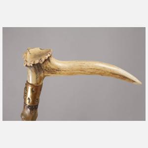 Jagdlicher Spazierstock