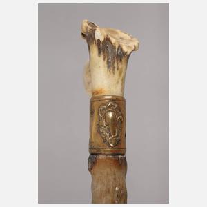 Jagdlicher Spazierstock