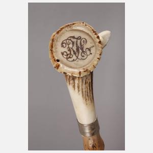 Jagdlicher Spazierstock