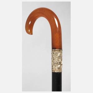 Spazierstock Bakelit