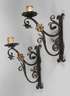 Paar Wandlampen