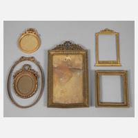 Konvolut Miniaturrahmen111