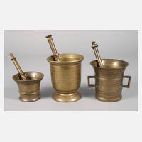 Drei Mörser mit Pistill111