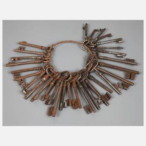 Konvolut historische Schlüssel