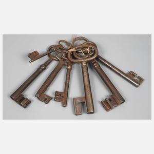 Konvolut historische Schlüssel