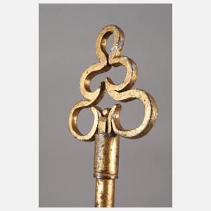 Paar große Zierschlüssel