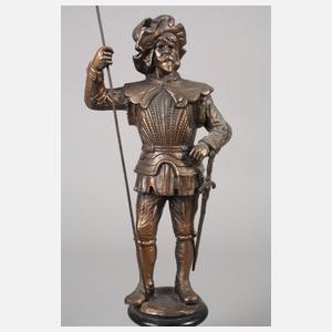 Plastik Landsknecht