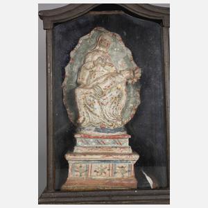 Pieta im Schaukasten