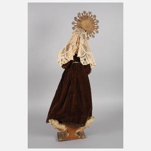 Geschnitzte Marienplastik