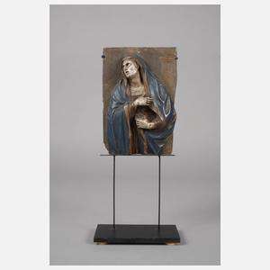 Reliefschnitzerei Mater dolorosa