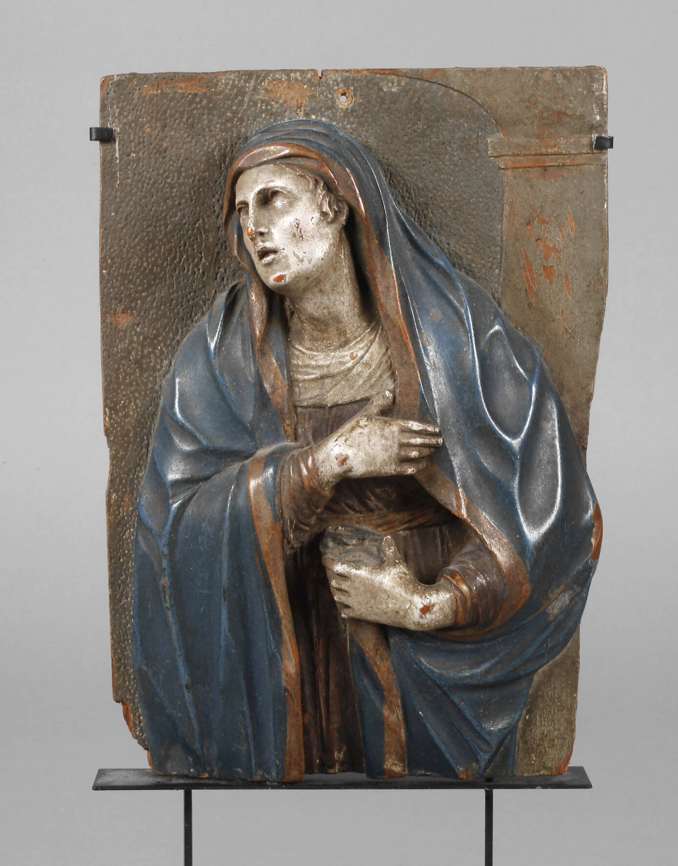 Reliefschnitzerei Mater dolorosa