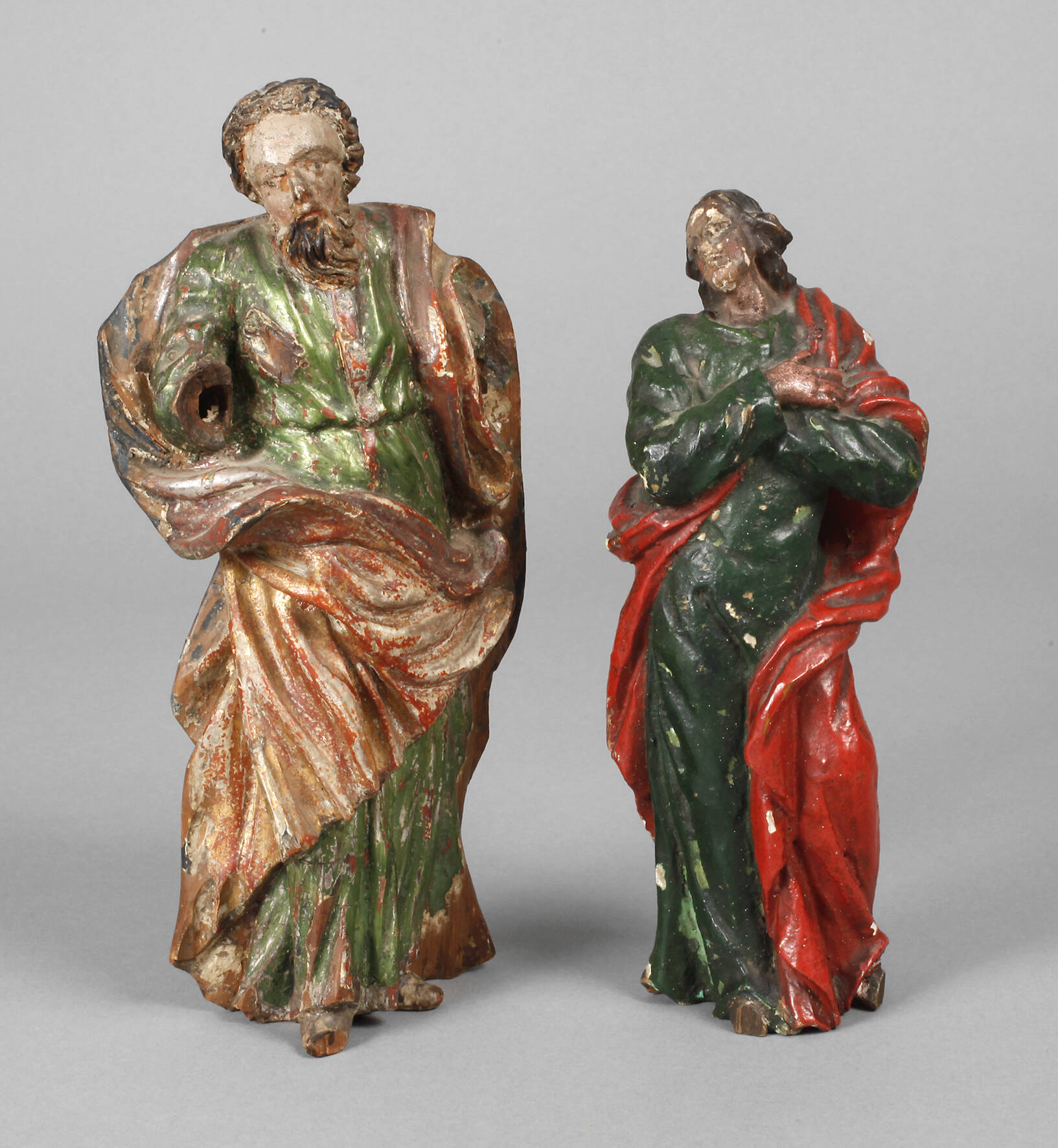 Zwei Heiligenfiguren