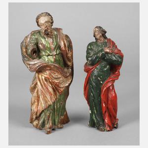 Zwei Heiligenfiguren