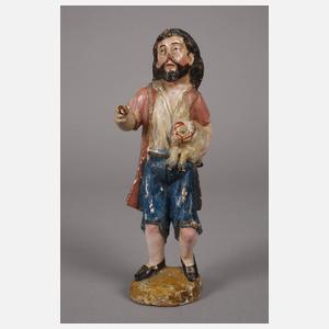 Zwei figürliche Schnitzereien