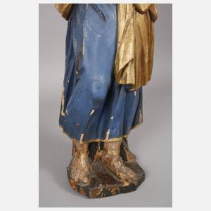 Geschnitzte Heiligenfigur
