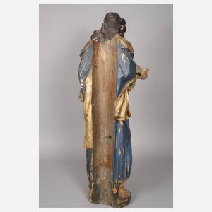 Geschnitzte Heiligenfigur