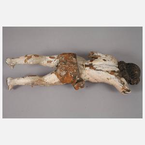 Geschnitzte Heiligenfigur