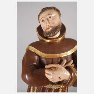 Geschnitzte Heiligenfigur