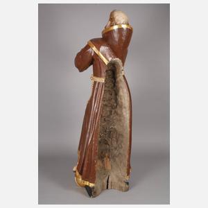 Geschnitzte Heiligenfigur