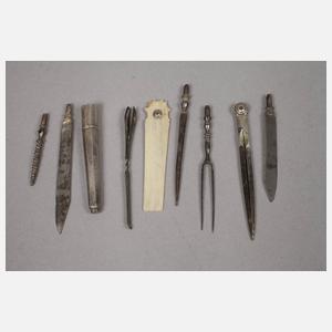 Reisewerkzeug im Etui