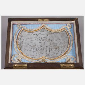 Kleine Nähschatulle Spätbiedermeier