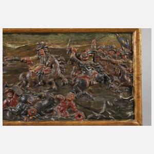 Geschnitztes Wandrelief