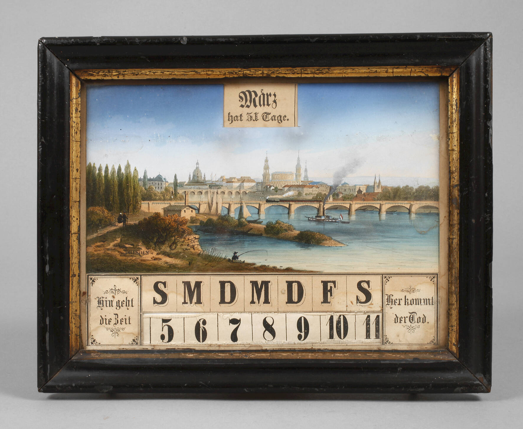 Historischer Wandkalender