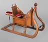 Historischer Kinderschlitten