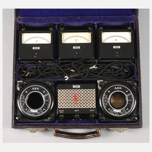 Kleine Präzisionsmessgeräte im Koffer