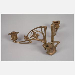 Paar Klavierleuchter