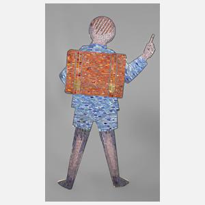 Figürliches Wandmosaik