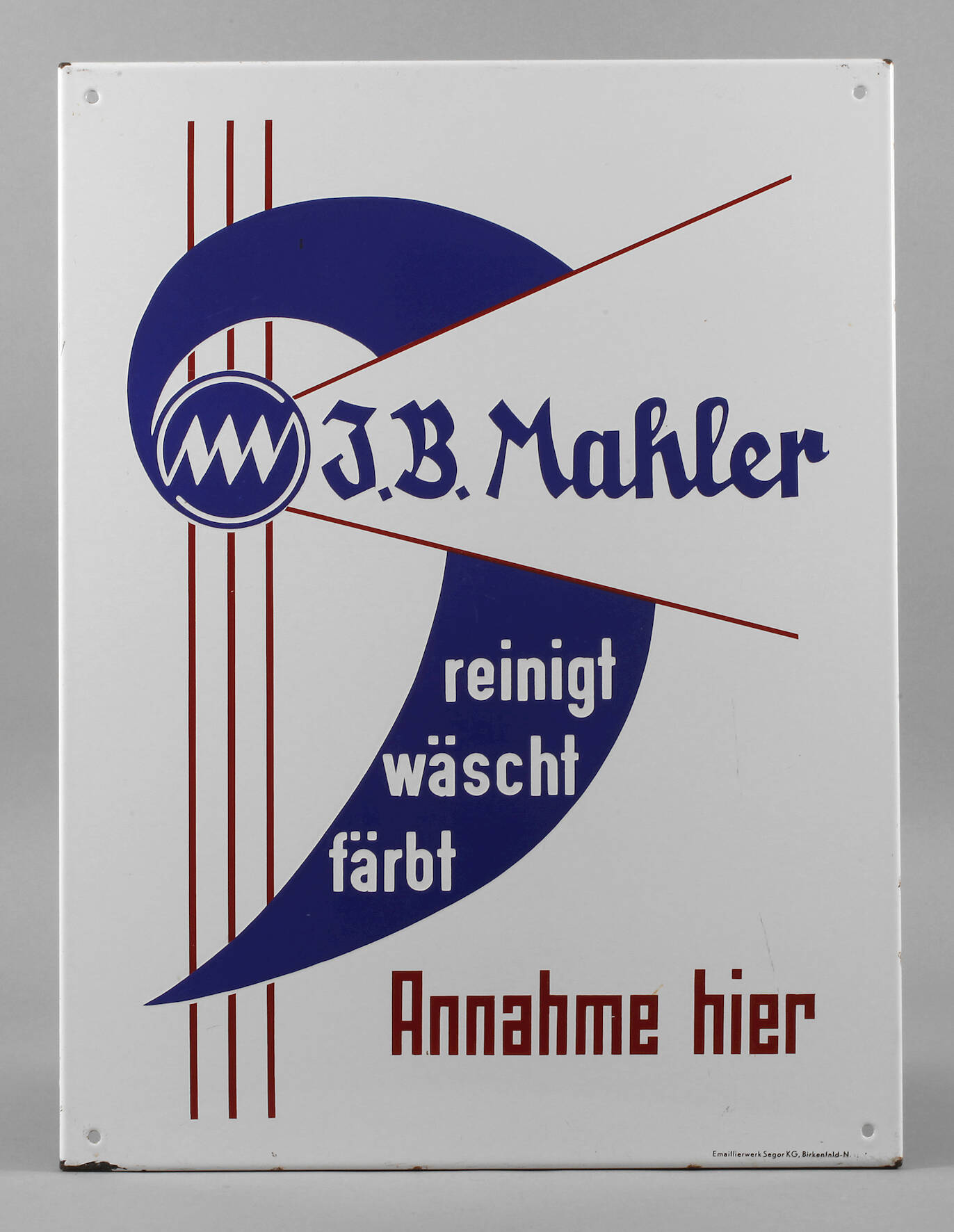 Emailschild Mahler