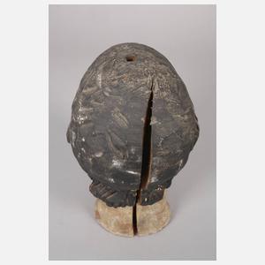 Geschnitztes Männerhaupt