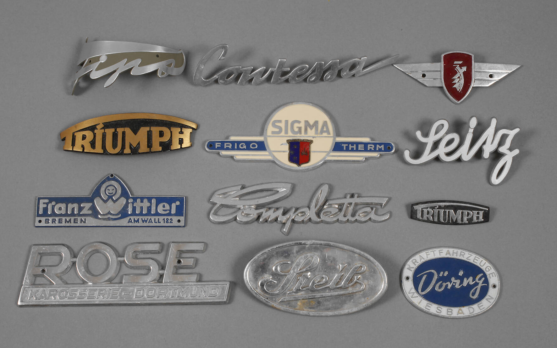 Posten Typenschilder