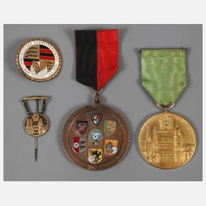 Drei Schützenmedaillen